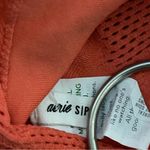 Aerie Seamless Jacquard Padded Longline Bralette in Orange Photo 3