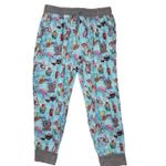 Judy Rue Designs Pajama Bottoms Alice in wonderland Womens 2X Bamboo Organic Tan Size XL Photo 1