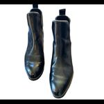 ZARA #300  black studded cut out ankle booties Photo 1