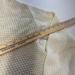 Sanctuary  Sweater Womens Medium Cream Waffle Knit Crew Neck Long Sleeve‎ Casual Photo 5