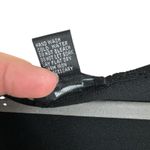 OBEE Black Floral Embroidered Silk Nylon Open Cardigan Sweater Size L Size L Photo 4