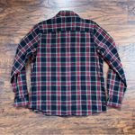 L.L.Bean • Scotch Plaid Flannel Shirt Relaxed fit 273137 black tartan button down Photo 6