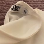 Tiger Mist  White Mesh Mini Dress Photo 2