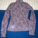 Lululemon  Its Rulu Run Cropped Purple Half-Zip Pullover Size 2 Photo 4