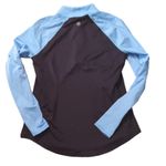 Jofit Blue Long Sleeve Golf Shirt Size Small Photo 3