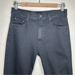 Mother High Waisted Rider Skimp jeans Not Guilty 29 Black Photo 2
