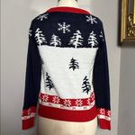 Tipsy Elves XS Yellow Snow Merry Christmas Crewneck Sweater Photo 1