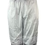 Adidas Women's Gray Colorblock Pull On Windbreaker Parachute Jogger Pants Size M Photo 3