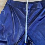 Lane Bryant  Satin High Rise Pull On Wide Leg Pant Navy Womens plus size 24 Photo 5