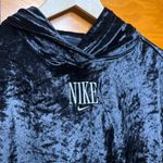Nike  Women's Black Velvet Hoodie Photo 1