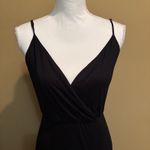 Lulus Black Maxi Dress Size Small Spaghetti Straps V Photo 2
