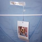 None Women's Baby Blue Dress New With Tags XL Dots Photo 1