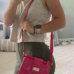 Nine West Hot Pink Crossover Purse Photo 4