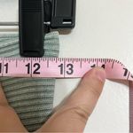 Aerie Offline Cropped Leggings Womens Green Activewear Stretch Ribbed Size Small Photo 3