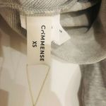 Commense Women's Live It Up Crop Sweatshirt Long Sleeve Pullover Gray XS NWT Photo 4