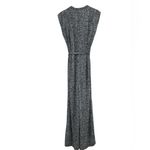 Michael Kors Sleeveless Jumpsuit Floral Print Black Size M Photo 6