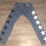 Levi’s HAND PAINTED STAR JEANS⭐️🖤⭐️🖤 Photo 0