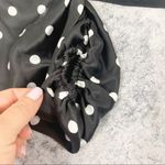 Cami NYC  Misha cropped shoulder polka dot silk top Photo 7