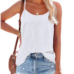 Ofeefan Tank Top Womens XL
Adjustable Straps Cami White New Photo 0