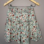 Draper James  Womens Pull on Mini Skirt in Strawberry Field sz Medium Photo 5