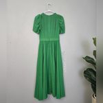 LK Bennett  Avalon Pleated Green Dress Photo 6