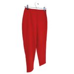 Sugar Lips  Valentines High Waisted Skinny Cropped Pants XS Red Bold Career Work Photo 3