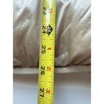 Uniqlo Ultra Light Down Vest Size Large Beige Wide Quilt Puffer Lightweight Photo 5