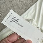 Katie May NWT Los Angeles Brittany Gown Maxi Dress Party Silver Dusted Ivory M Photo 12