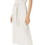 NWT Tribal Femme Petite Small Cream Striped Jumpsuit Tan Size undefined Photo 2