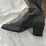 Stuart Weitzman Worn once tieland over the knee boots slate suede 10.5 Photo 5