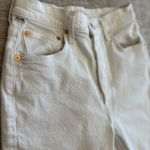 Citizens of Humanity Womens 25 Jolene White High Rise Slim Ankle Button Fly Photo 2