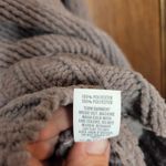 Aerie Taupe Chenille Woman’s Cowl Neck Pullover Sweater Size XS Photo 3