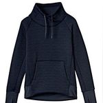 Athleta NWOT  Women’s Elevation Jacquard Quilted Pullover in Black Size XS Photo 0