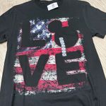 Mickey Mouse American flag t Photo 0