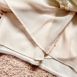 ZARA  Champaign gold midi skirt. M Photo 4