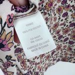 Carolina belle Women's Ribbed Cuffs Ruffled Neckline With Rear Keyhole Back Size Photo 7