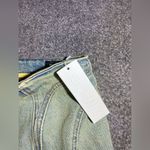 $450 NEW WITH TAGS EB DENIM Split Denim Midi Skirt‎ ( S ) Blue Photo 5