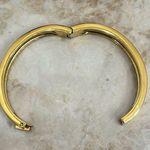 J.Crew Hinged Gold Tone Bracelet Photo 4