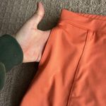 Swing Control Womens Orange Pull On Athletic Golf Tennis Skirt Skort Sz M Size M Photo 6