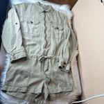 Pam & Gela  Gasoline Romper in Light Army Green Size P/S Photo 12