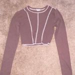Garage Cropped Long Sleeve Top Photo 0