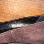 Saint Laurent  Brown Suede Tribtoo Pumps Photo 8