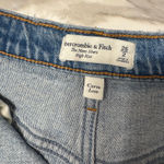 Abercrombie & Fitch Abercrombie High-Rise Mom Curve Love Shorts Photo 3