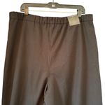 NWT, Banana Republic Black Flannel High Rise Wide Leg Trouser 780694, Sz 16 Photo 6