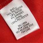 Market & Spruce NWT  S orange red coral dress spaghetti straps open back pockets Photo 12