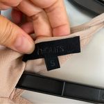 H:ours  Adara Cut Out Skirt Nude Metallic Silver S Photo 3