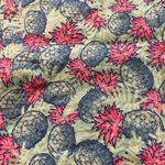 Vineyard Vines  Pineapple Print Shirt Dress, sz 2 Photo 2