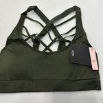 Victoria's Secret NWT Sport Crisscross Cage Front Sports Bra Olive Green Medium Photo 10