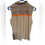 Polo JAMIE SADOCK  Tan Orange Sleeveless  Shirt size medium Photo 3