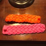(5/$25) The GO Exchange Cuff Bracelets, pink & orange Pink Photo 1